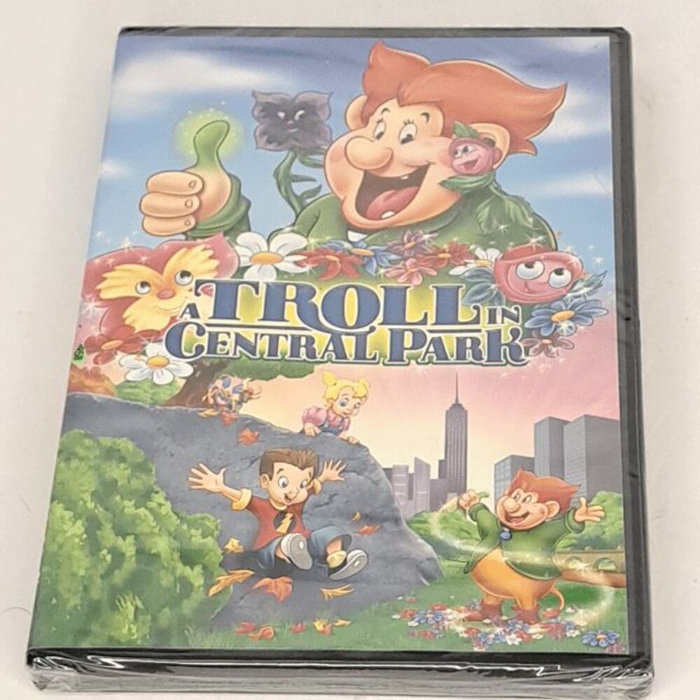 A Troll in Central Park DVD Don Bluth Animated Movie NEW SEALED 20th Century Fox